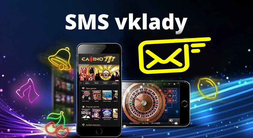 SMS CASINO online vklad přes sms cz + NETERAPAY casino - Bohemia casino vklad SMS a Automaty přes kredit premium