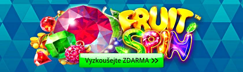 Fruit Spin hrací automaty zdarma ovoce neomezeně