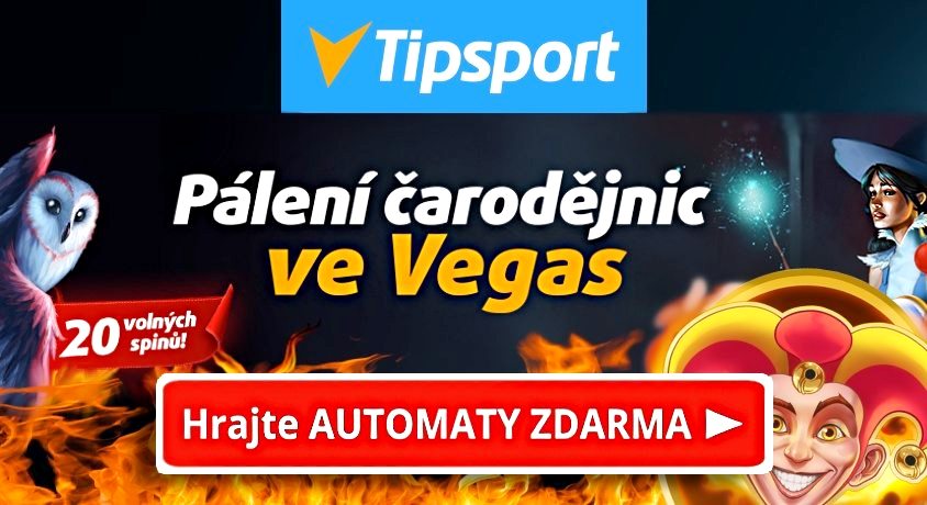 Čarodějnice Tipsport Casino pálení
