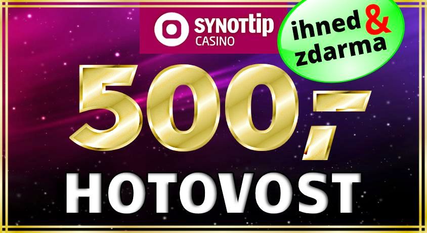 synottip bonus bez vkladu