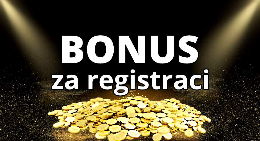 bonus za registraci
