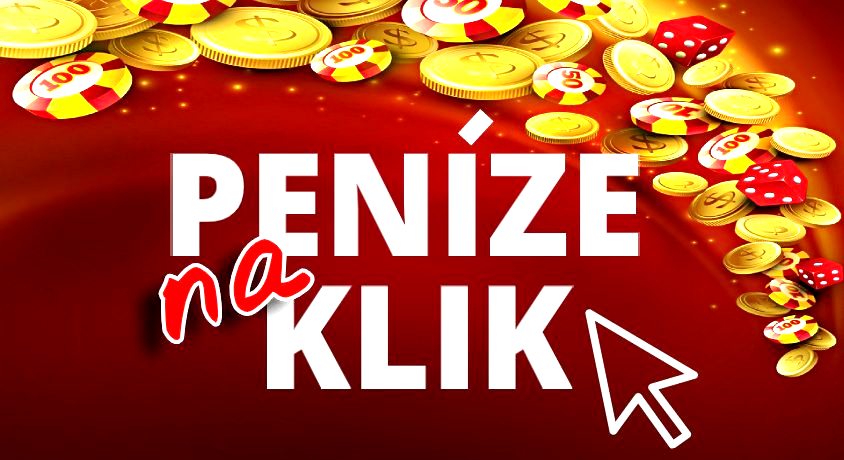 peníze na klik