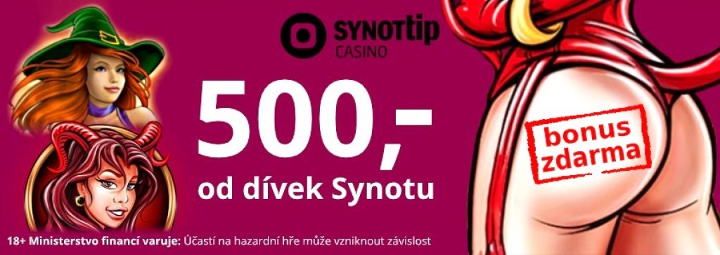 Synottip bonus 500 Kč od dívek Synotu