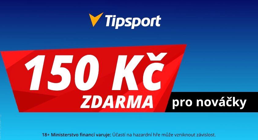 Tipsport 150 zdarma
