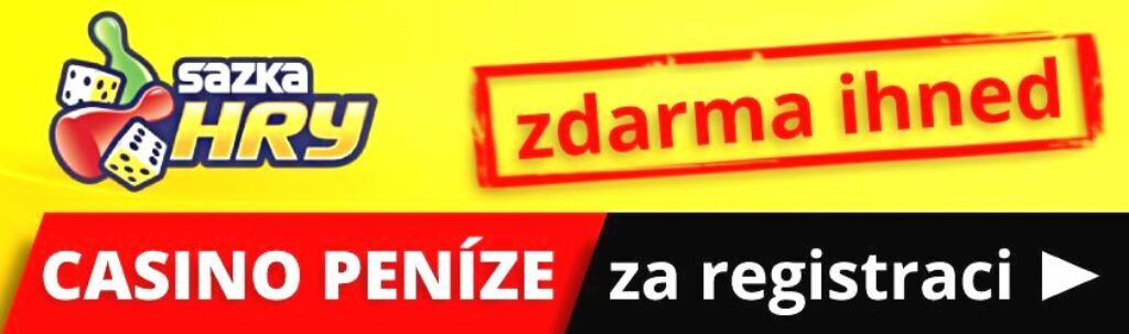 Sazka casino peníze za registraci zdarma ihned