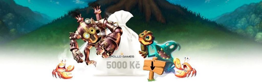 5 000 Kč od Apollo Games