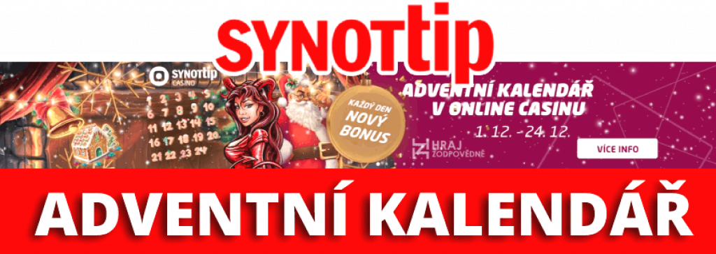Synottip casino adventní kalendář online 2022