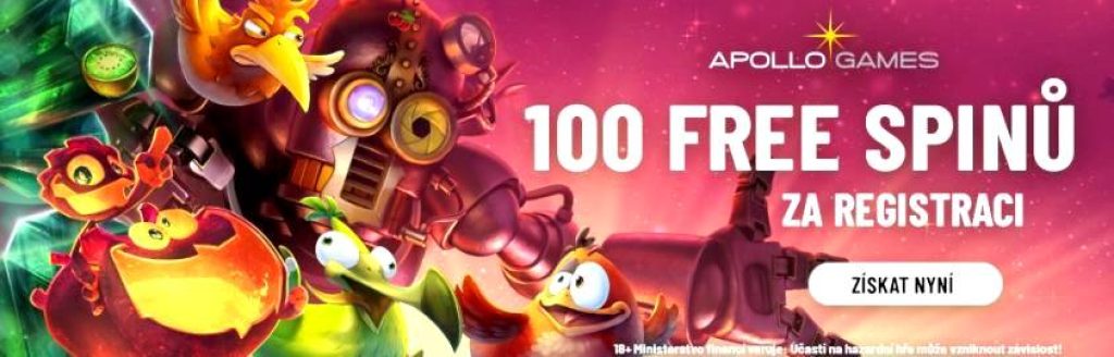 Apollo games free spin bonus bez vkladu za registraci