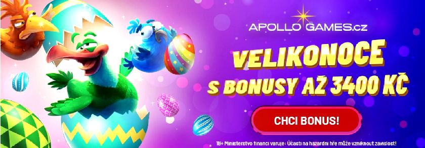 Apollo games casino Velikonoce
