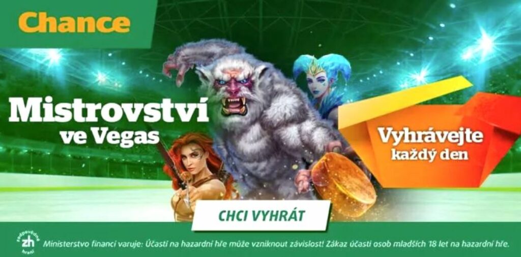 Chance MS v ledním hokeji casino bonus