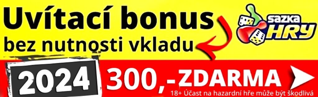 Sazka casino bonus za registraci bez vkladu 2024