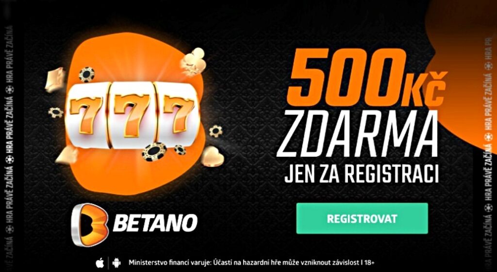 betano bonus 500 zdarma