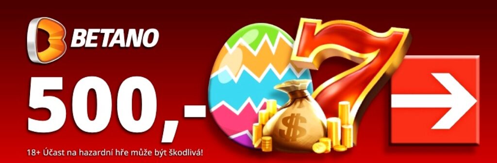 Betano casino velikonoce 500 Kč