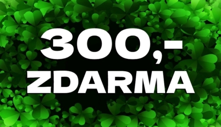 Užijte si dnes 👉 300,- ZDARMA na 🍀 Loterie!