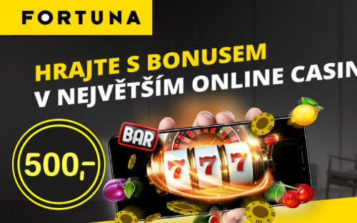 NOVINKA 500,- Kč | „ZDARMA“ od Fortuny >>