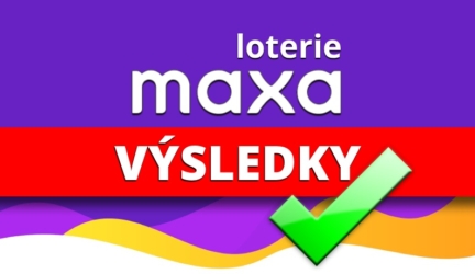 MAXA loterie VÝSLEDKY ❤️ Vylosovaná čísla DNES