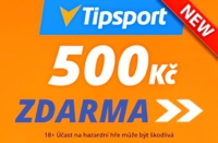 500 Kč ZDARMA pro nové hráče